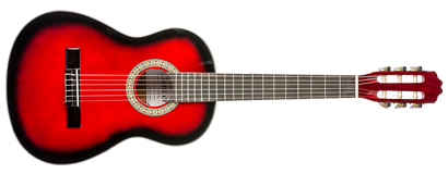 Classical Guitar - 3/4 Size - Red