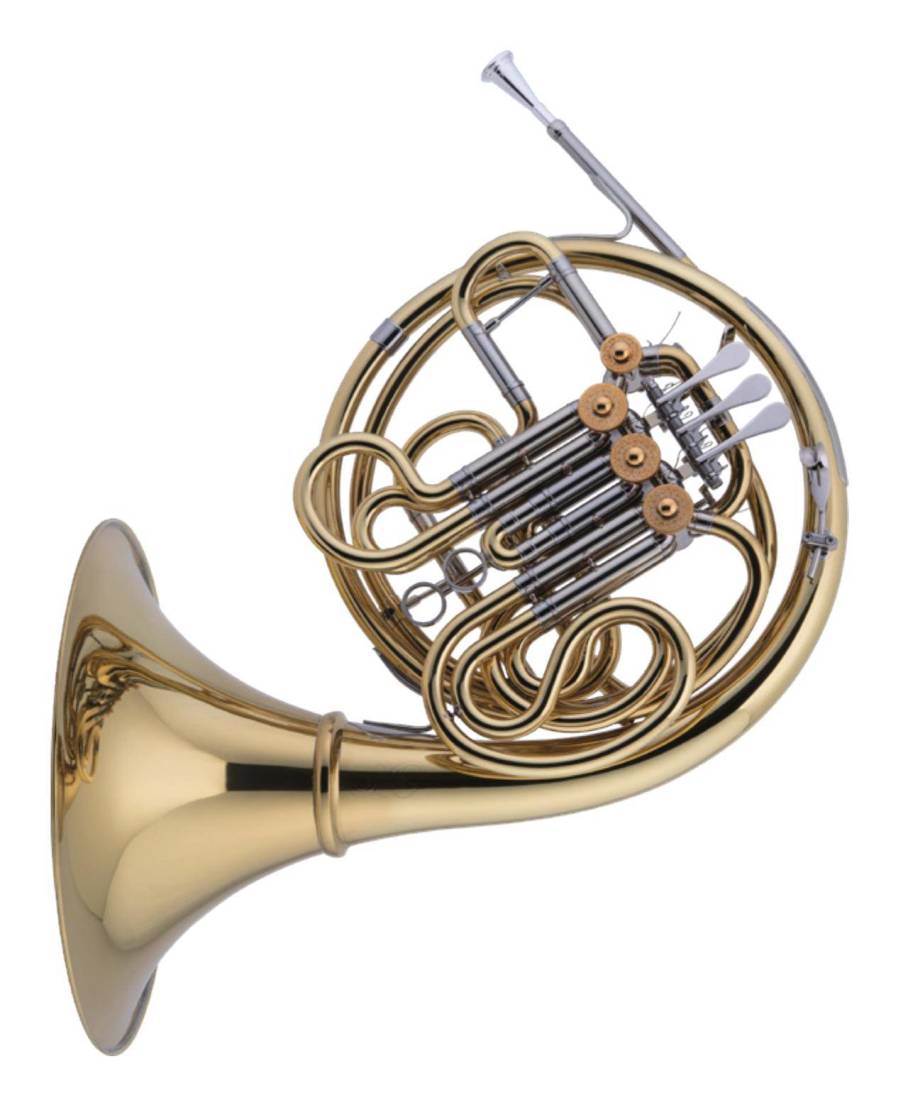 Professional F/Bb Double French Horn with Kruspe Wrap, Detatchable Bell