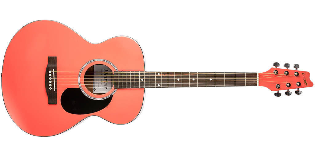Acoustic Guitar - Folk Style - Pink