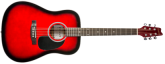 Denver - Acoustic Guitar - Full Size - Red