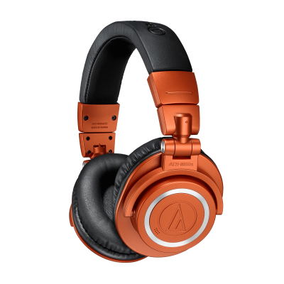 Audio-Technica - ATH-M50xBT2MO Wireless Over-ear Bluetooth Headphone V2 - Limited Edition Orange