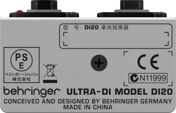 Professional Active 2-Channel DI Box/Splitter