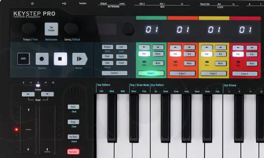 KeyStep Pro Black Edition Sequencer/Controller