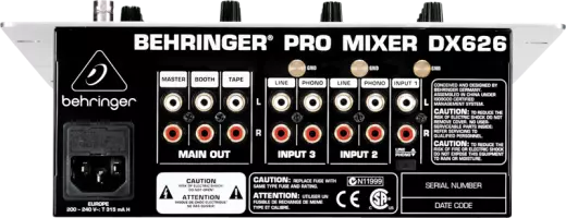 Professional 3-Channel DJ Mixer