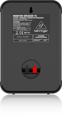 1C Passive Monitor Speaker (Single) - Black