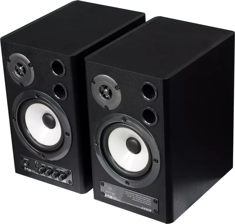 Digital 40-Watt Stereo Monitor Speakers