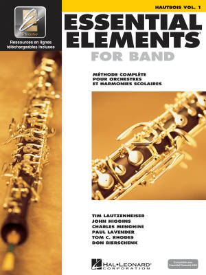 Hal Leonard - Essential Elements for Band Vol. 1 (French Edition) - Hautbois - Book/Media Online (EEi)