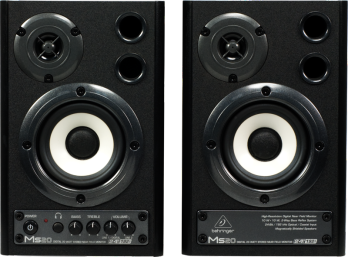 Digital 20-Watt Stereo Monitor Speakers (Pair)