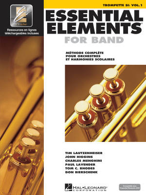 Hal Leonard - Essential Elements for Band Vol. 1 (French Edition) - Trompette Sib - Book/Media Online (EEi)