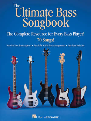 Hal Leonard - The Ultimate Bass Songbook - Bass Guitar TAB - Book