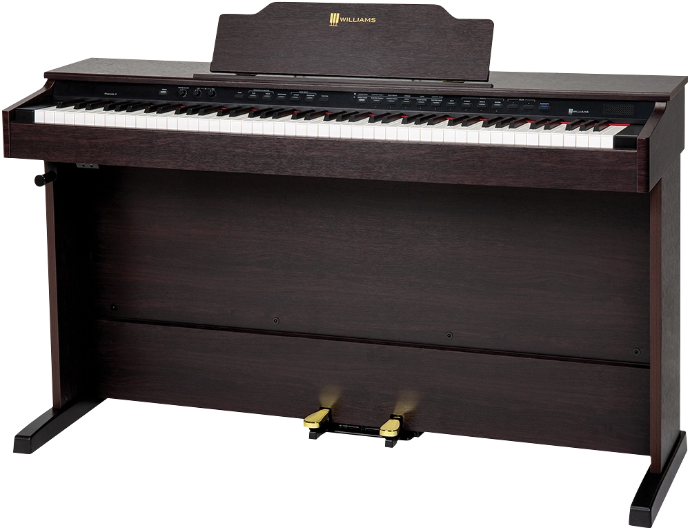 Rhapsody III 88-Key Digital Piano with Bluetooth - Deep Walnut