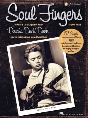 Hal Leonard - Soul Fingers: The Music & Life of Legendary Bassist Donald Duck Dunn - Rosaci - Bass Guitar TAB - Book/Audio Online