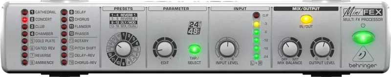 Ultra Compact Stereo Multi-FX Processor