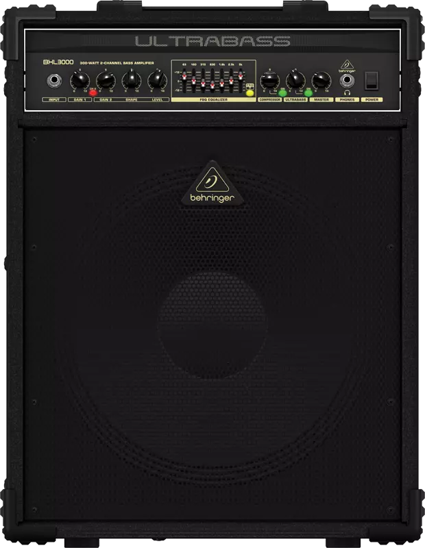 300 Watt 2-Channel Bass Amplifier w/Original BUGERA Speaker