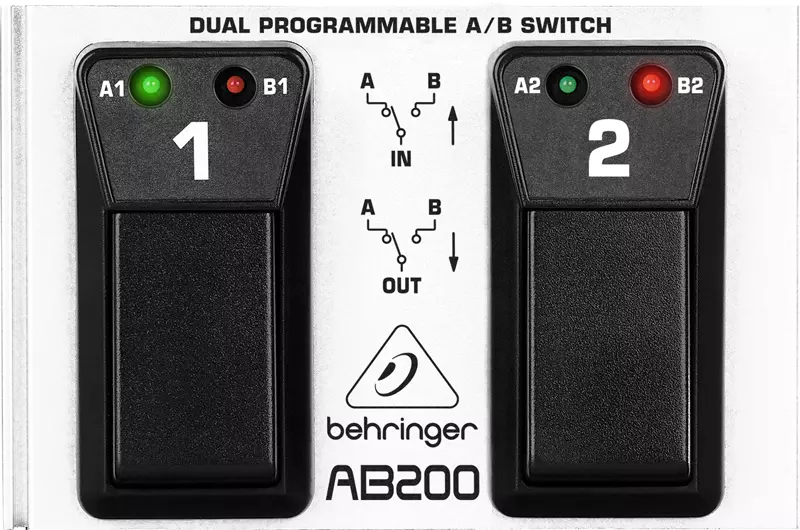 Ultra Flexible Dual Programmable Footswitch