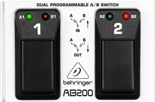 Ultra Flexible Dual Programmable Footswitch