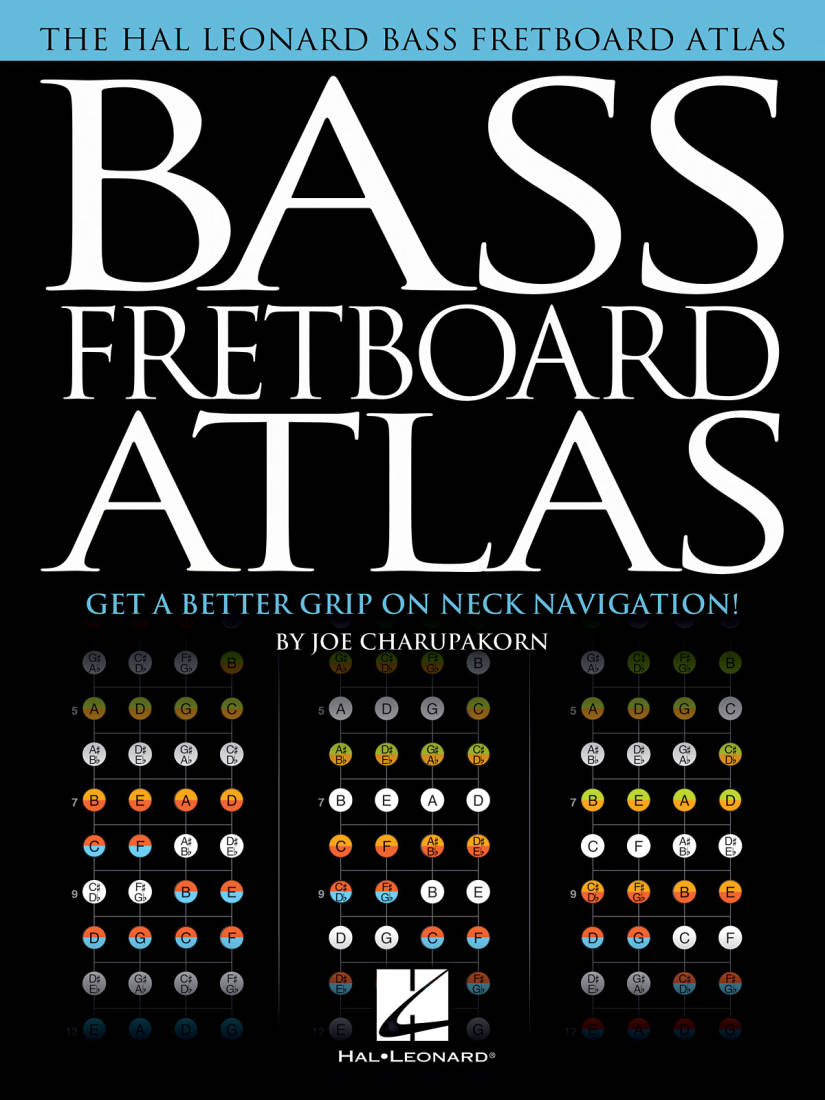 Bass Fretboard Atlas - Charupakorn - Bass Guitar - Book