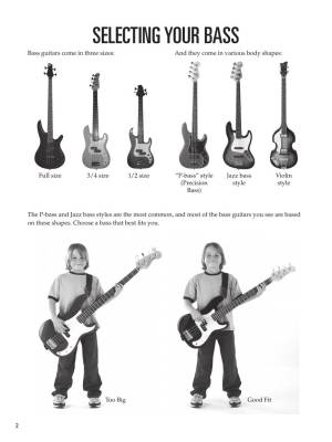 Hal Leonard Bass for Kids - Johnson - Bass Guitar TAB - Book/Audio Online