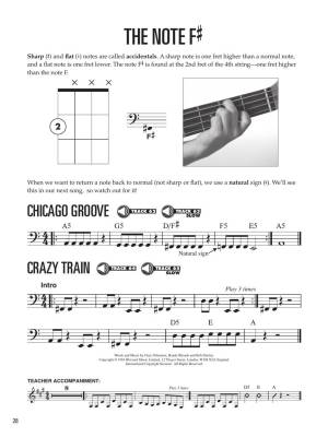 Hal Leonard Bass for Kids - Johnson - Bass Guitar TAB - Book/Audio Online