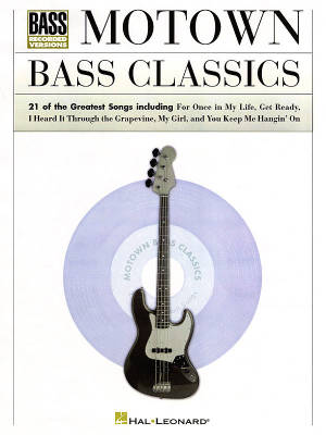Hal Leonard - Motown Bass Classics - Bass Guitar TAB - Book