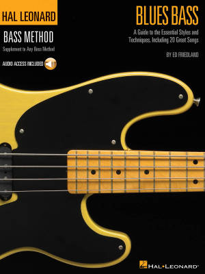 Blues Bass: A Guide to the Essential Styles and Techniques - Friedland - Bass Guitar TAB - Book/Audio Online