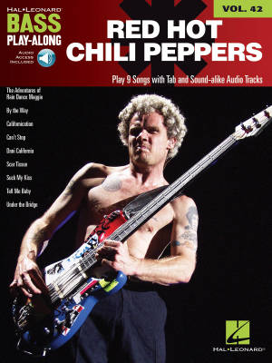 Red Hot Chili Peppers: Bass Play-Along Volume 42 - Bass Guitar TAB - Book/Audio Online