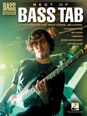 Hal Leonard - Best of Bass TAB - Bass Guitar TAB - Book