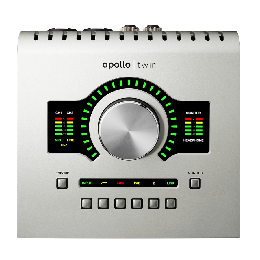 Universal Audio Apollo Twin Duo HighResolution Interface Long & McQuade