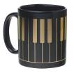 AIM Gifts - Keyboard Coffee Mug Black/Gold
