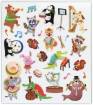 AIM Gifts - Musical Animal Sticker Sheet