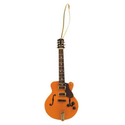 Mini Hollow Body Guitar Ornament 5\'\'
