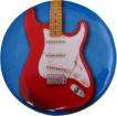 AIM Gifts - Electric Guitar Red Button - 1.25