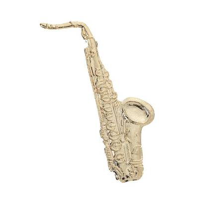 Tenor Saxophone Pin Gold Plated Cloisonne