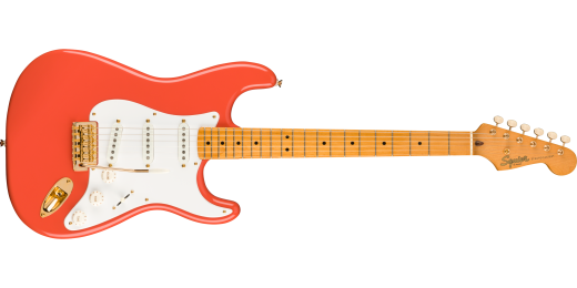 Squier - Guitare Stratocaster FSR Classic Vibe 50s - Fiesta Red

