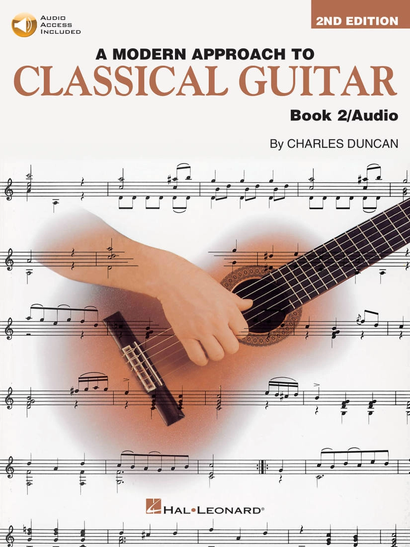 A Modern Approach to Classical Guitar (2nd Edition), Book 2 - Duncan - Classical Guitar - Book/Audio Online