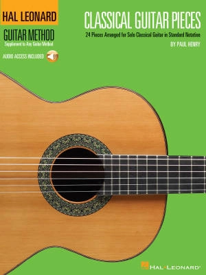 Hal Leonard - Classical Guitar Pieces - Henry - Classical Guitar - Book/Audio Online