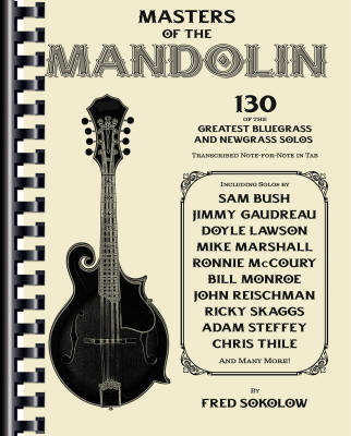 Hal Leonard - Masters of the Mandolin - Sokolow - Mandolin - Book