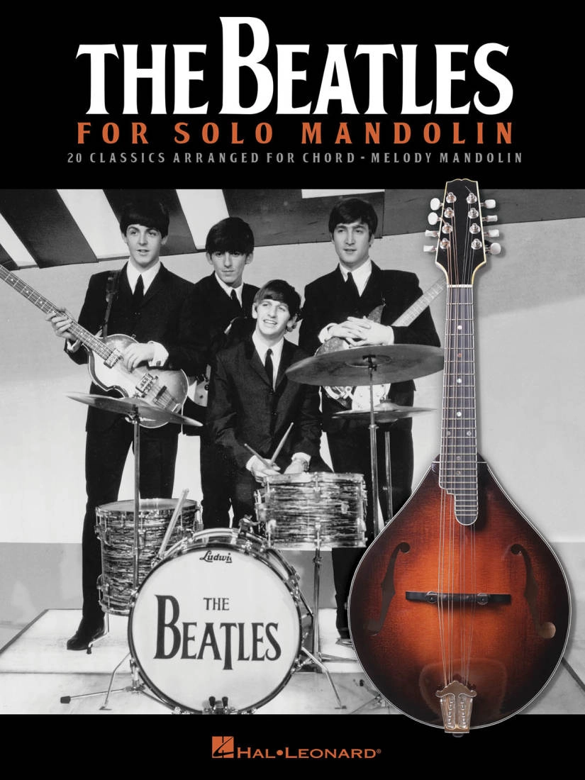 The Beatles for Solo Mandolin - Mandolin TAB - Book