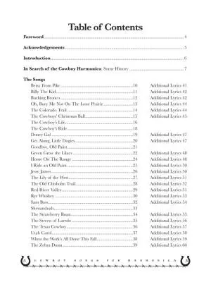 Cowboy Songs for Harmonica - Weiser - Harmonica TAB - Book/Audio Online