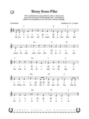 Cowboy Songs for Harmonica - Weiser - Harmonica TAB - Book/Audio Online