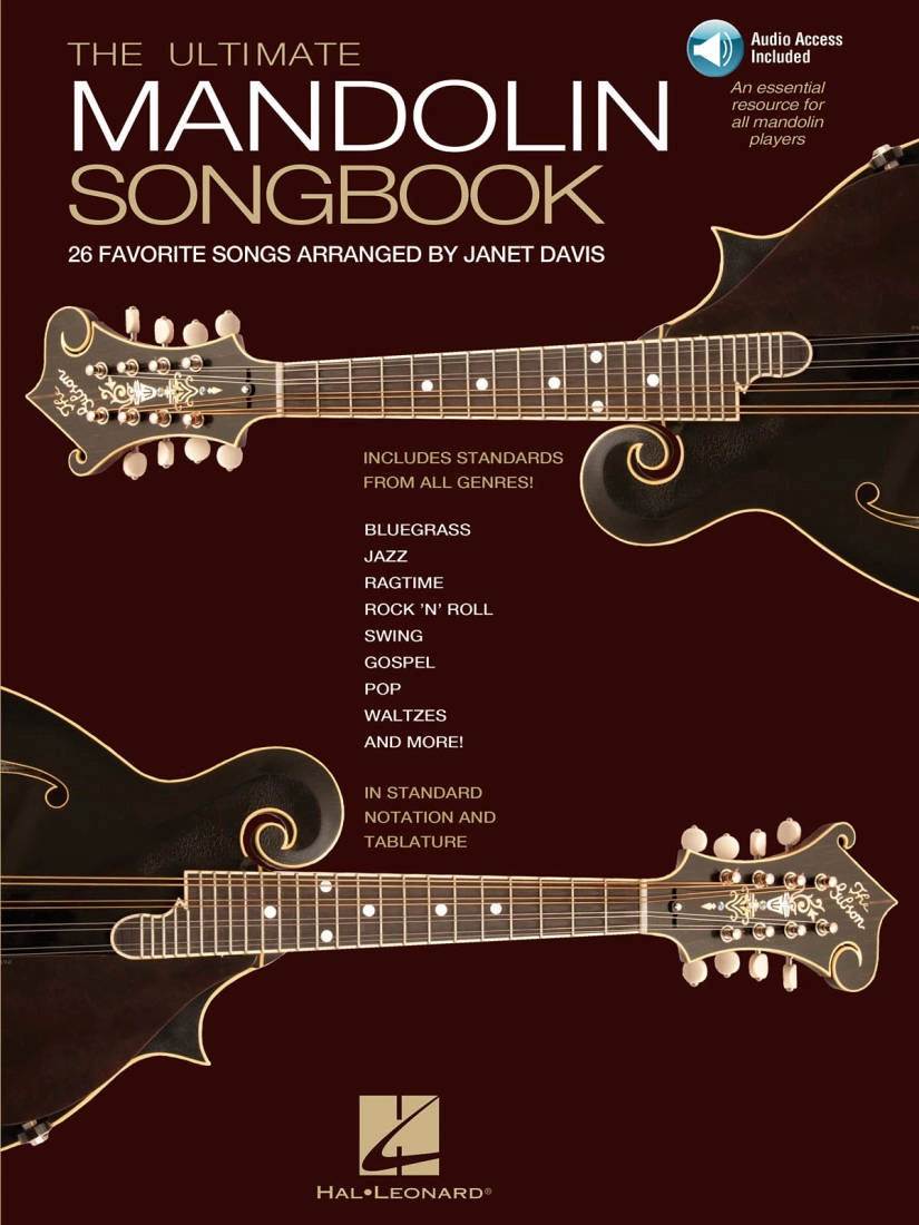 The Ultimate Mandolin Songbook - Davis - Mandolin TAB - Book/Audio Online