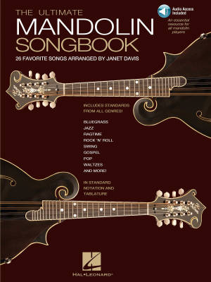 Hal Leonard - The Ultimate Mandolin Songbook - Davis - Mandolin TAB - Book/Audio Online