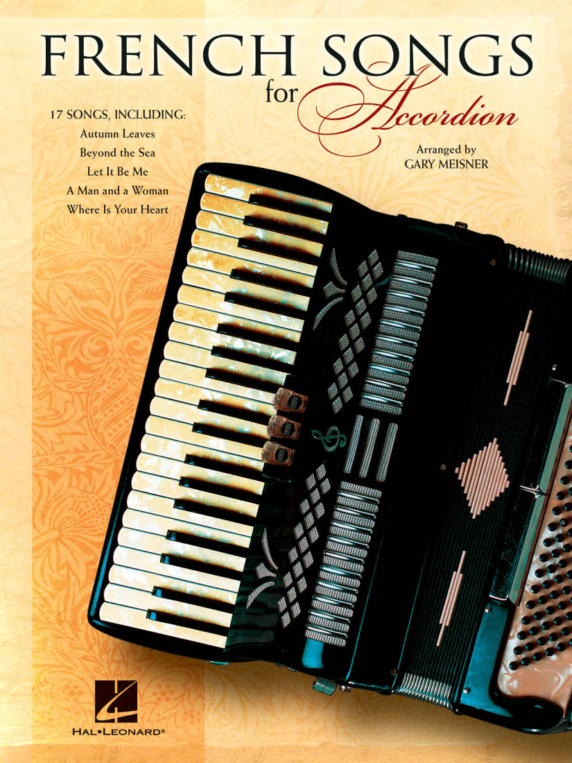 French Songs for Accordion - Book