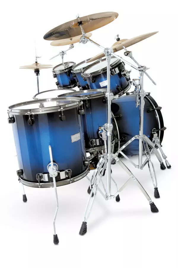 Saturn Maple Standard 5 Piece Kit - Blue Galaxy Sparkle