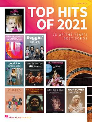 Top Hits of 2021 - Ukulele - Book
