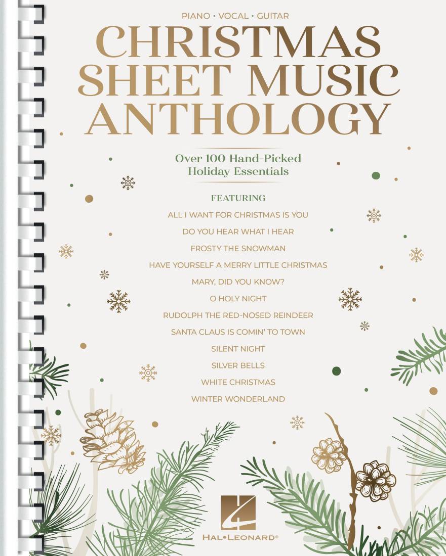 Christmas Sheet Music Anthology - Piano/Vocal/Guitar - Book