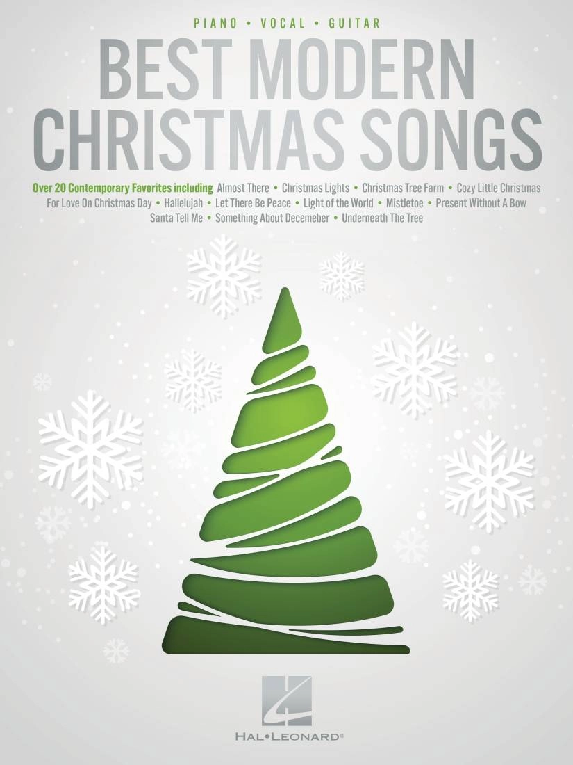 Best Modern Christmas Songs - Piano/Vocal/Guitar - Book