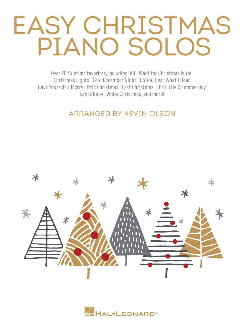 Easy Christmas Piano Solos - Olson - Piano - Book