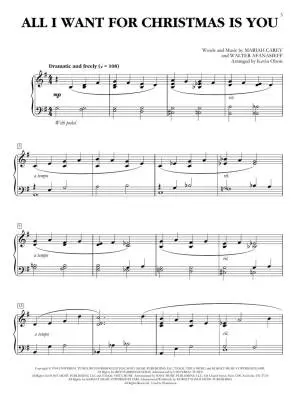 Easy Christmas Piano Solos - Olson - Piano - Book