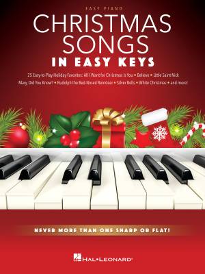 Hal Leonard - Christmas Songs In Easy Keys - Easy Piano - Book